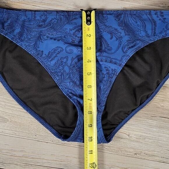 Ralph Lauren Paisley Bikini Bottom Sz 14 - Picture 5 of 10